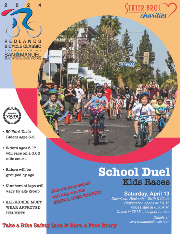 Bike Safety Quiz Redlands Bicycle Classic Redlands, CA